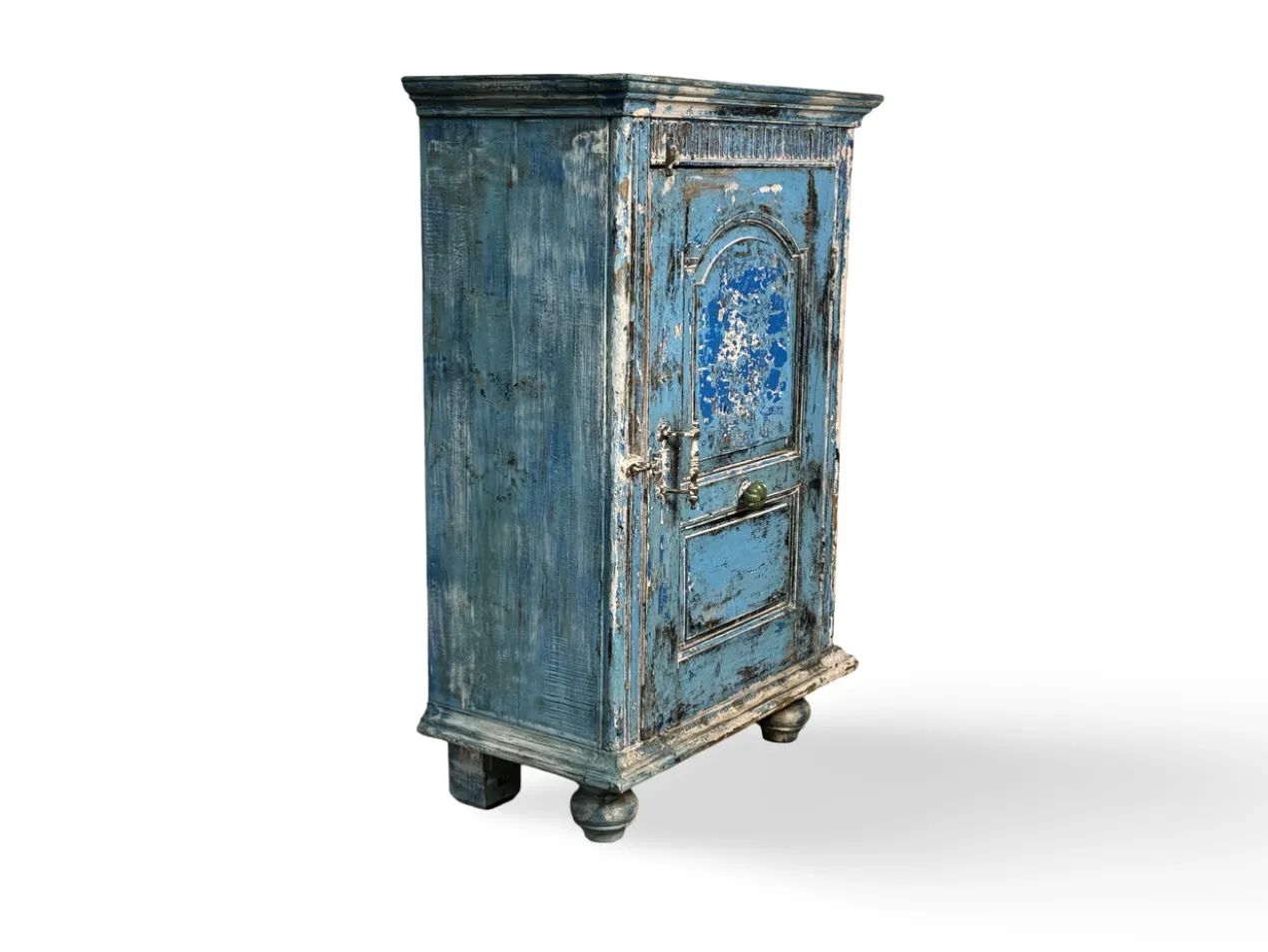 Onder kast India 1 deur blauw uniek Onder kast India 1deur blauw uniek