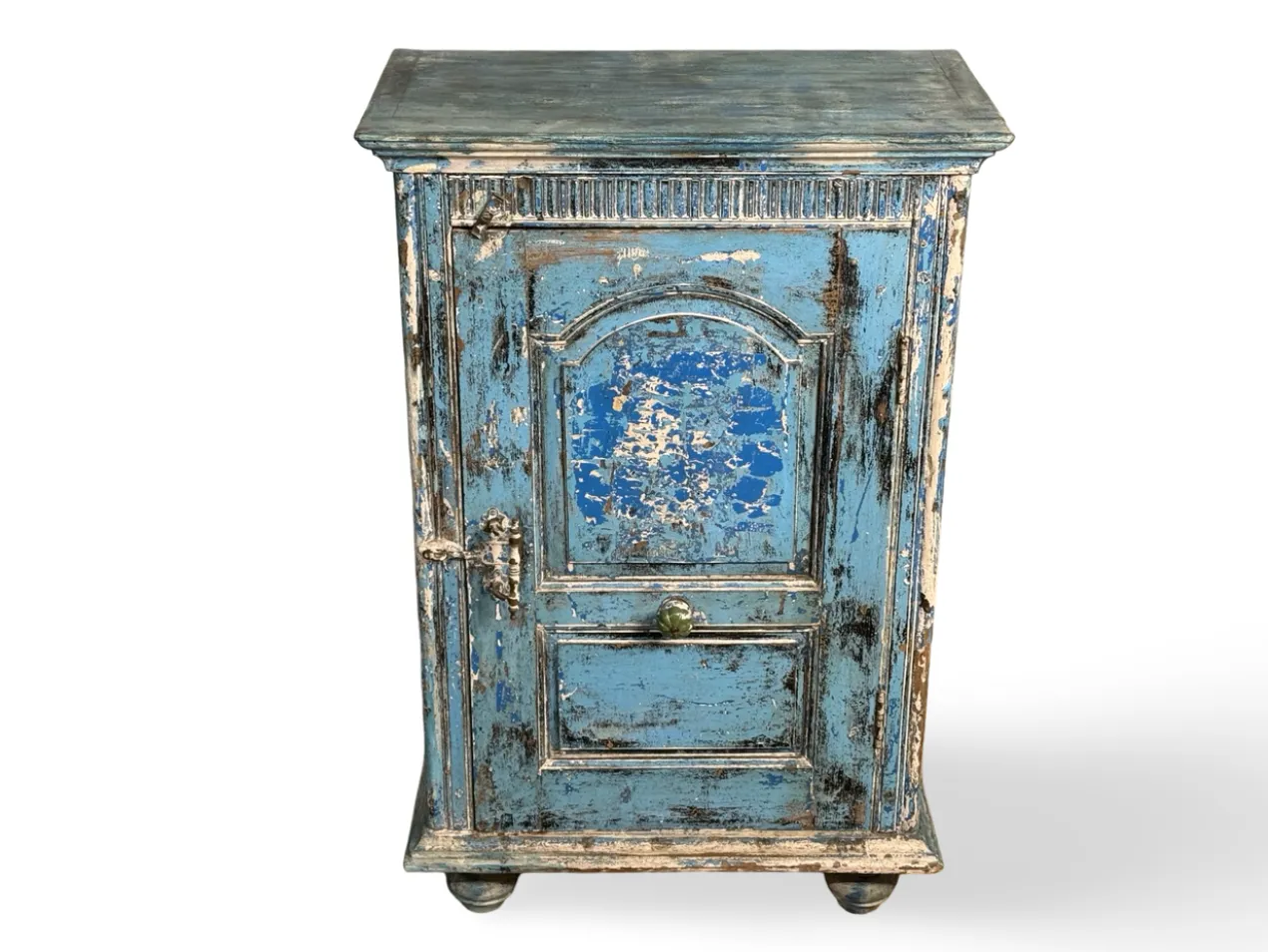Onder kast India 1 deur blauw uniek Onder kast India 1deur blauw uniek