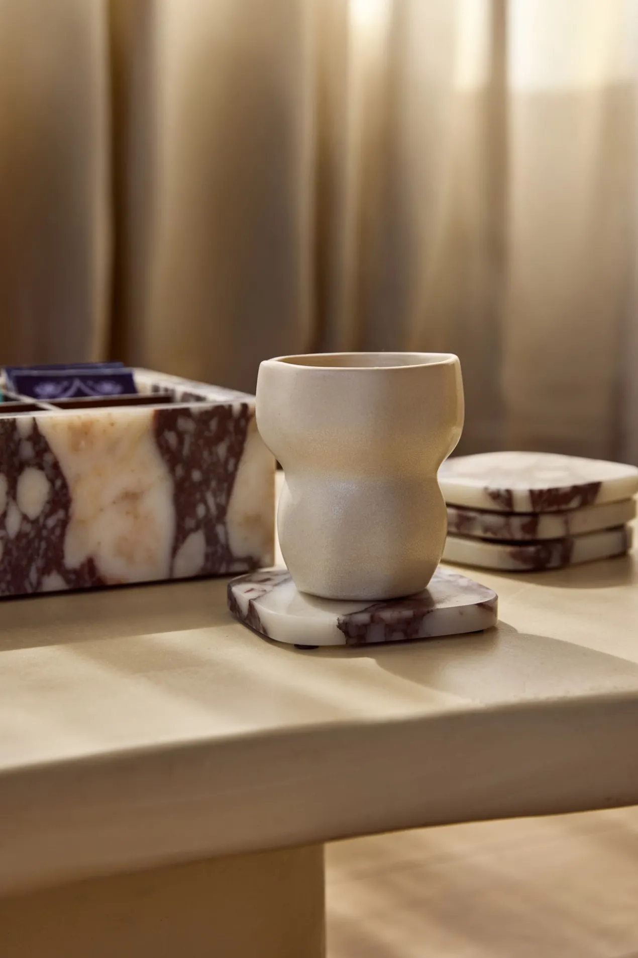 Onderzetter Calacatta - set van 4