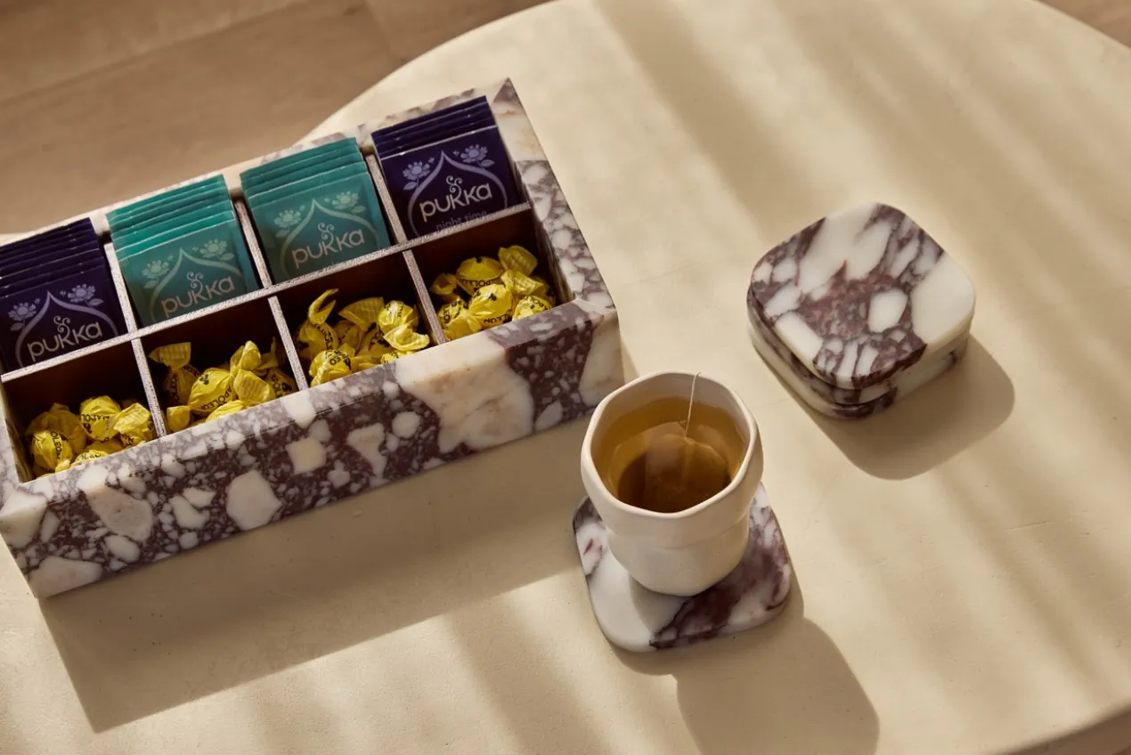 Onderzetter Calacatta - set van 4