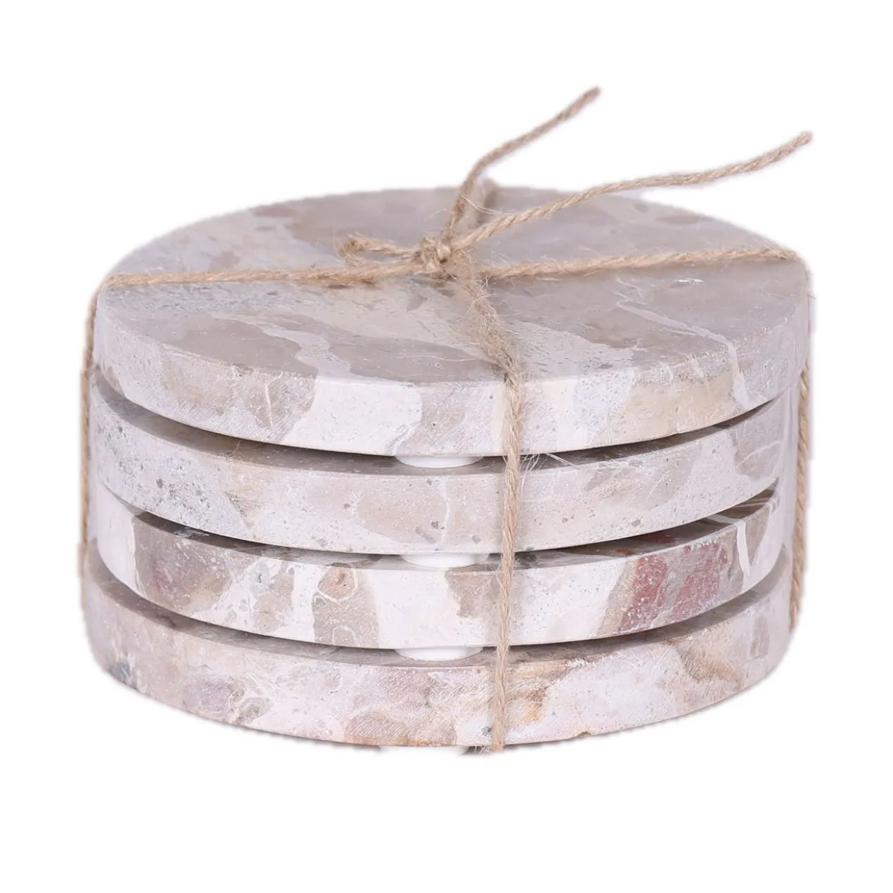 Onderzetters Lido butterscotch - set van 4