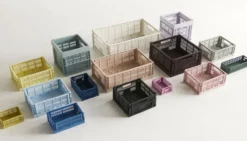 Opbergbox Colour Crate cube sage green