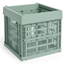 Opbergbox Colour Crate cube sage green