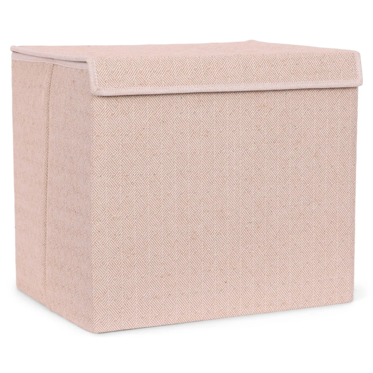 Opbergdoos Auri beige square 45x34x40cm