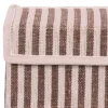 Opbergdoos Auri stripe brown 25x14x15cm