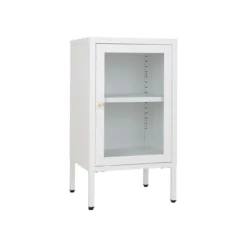 Opbergkast James metaal Wit