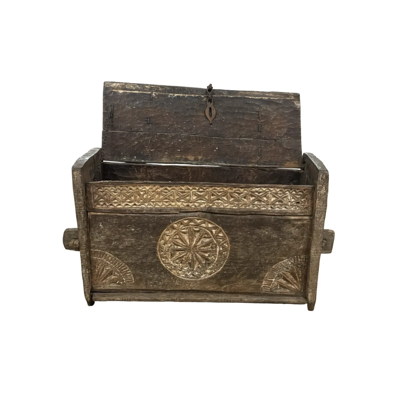 Opbergkist Himachal primitieve box uniek