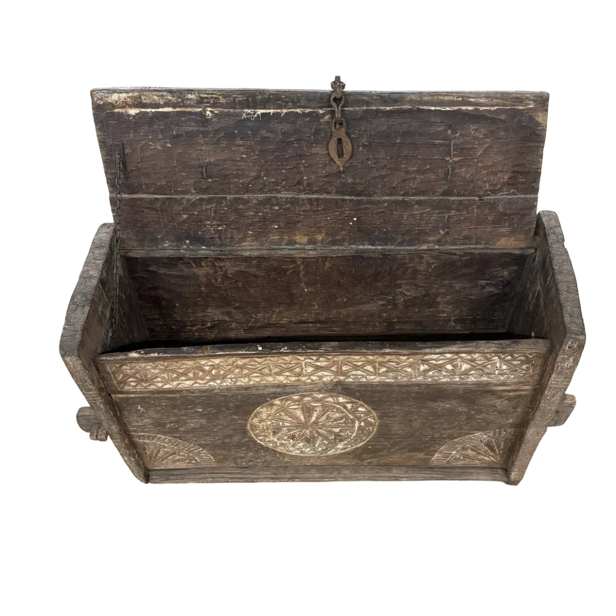 Opbergkist Himachal primitieve box uniek