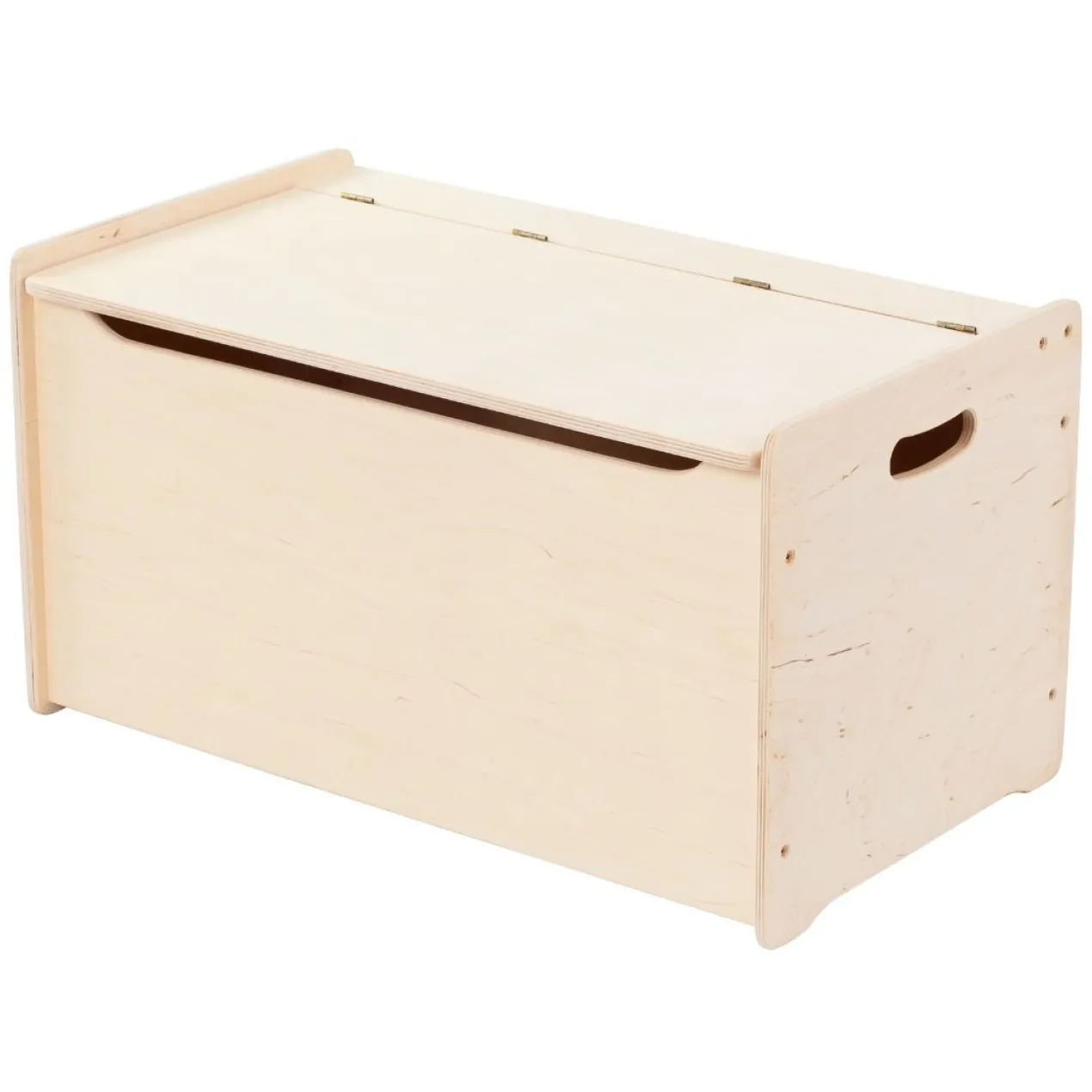 Opbergkist Sjouw naturel met ronde handgreep