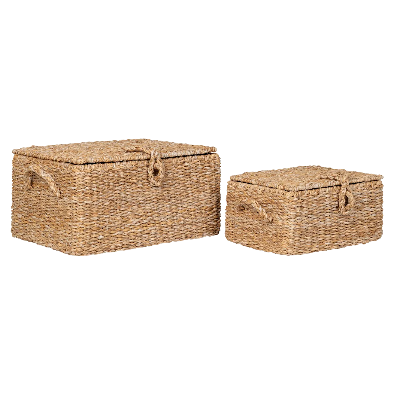 Opbergmanden Benji zeegras - set van 2 Naturel