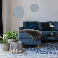 Opbergmanden Sanne (set van 3) Grijs