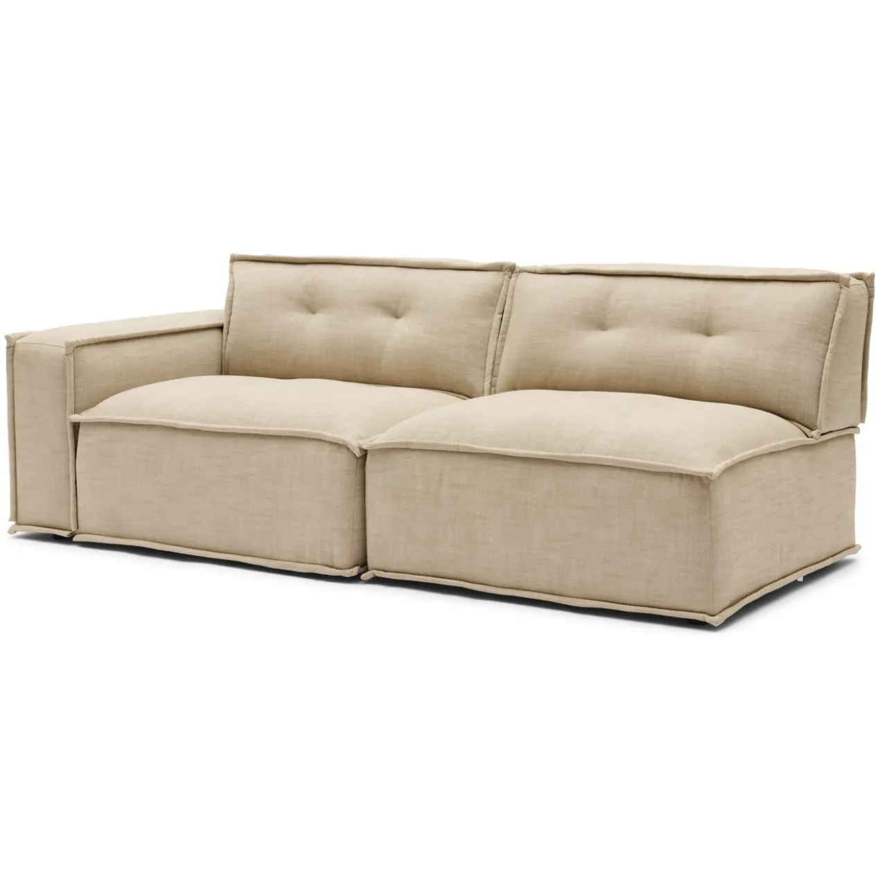 Open sofa Ziggy naturel rechts