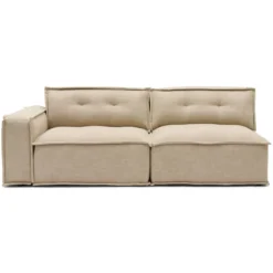 Open sofa Ziggy naturel rechts