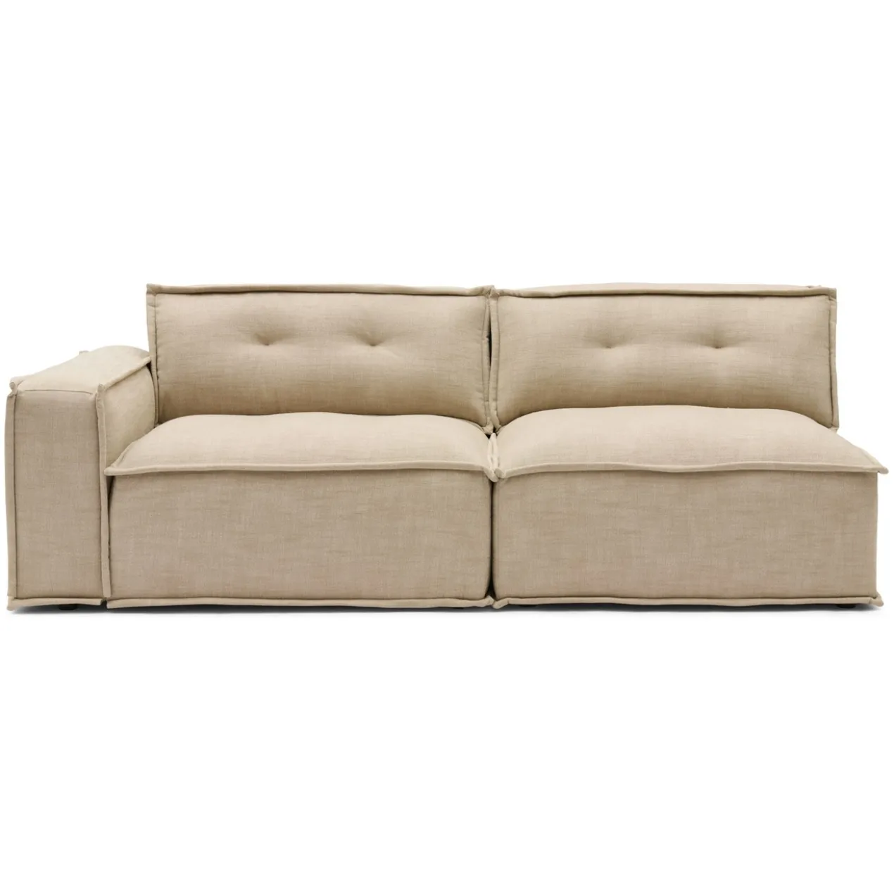 Open sofa Ziggy naturel rechts