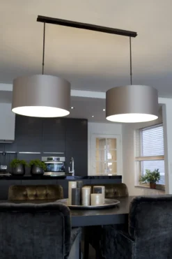Ophangsysteem Fiori 2 lichts SATIN
