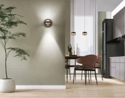 ORBIT WANDLAMP ZWART