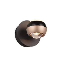 ORBIT WANDLAMP ZWART