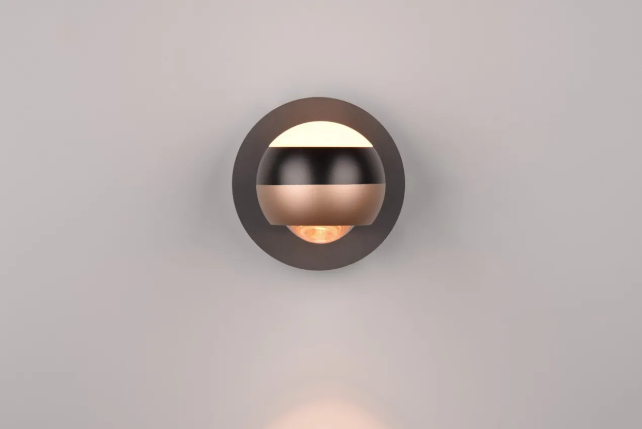 ORBIT WANDLAMP ZWART