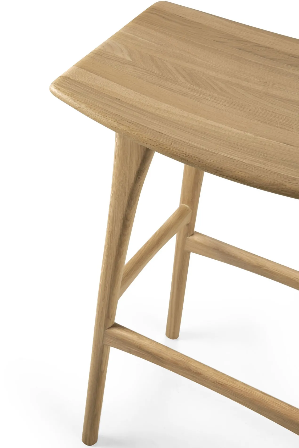 Osso bar kruk 80 - eiken - geolied