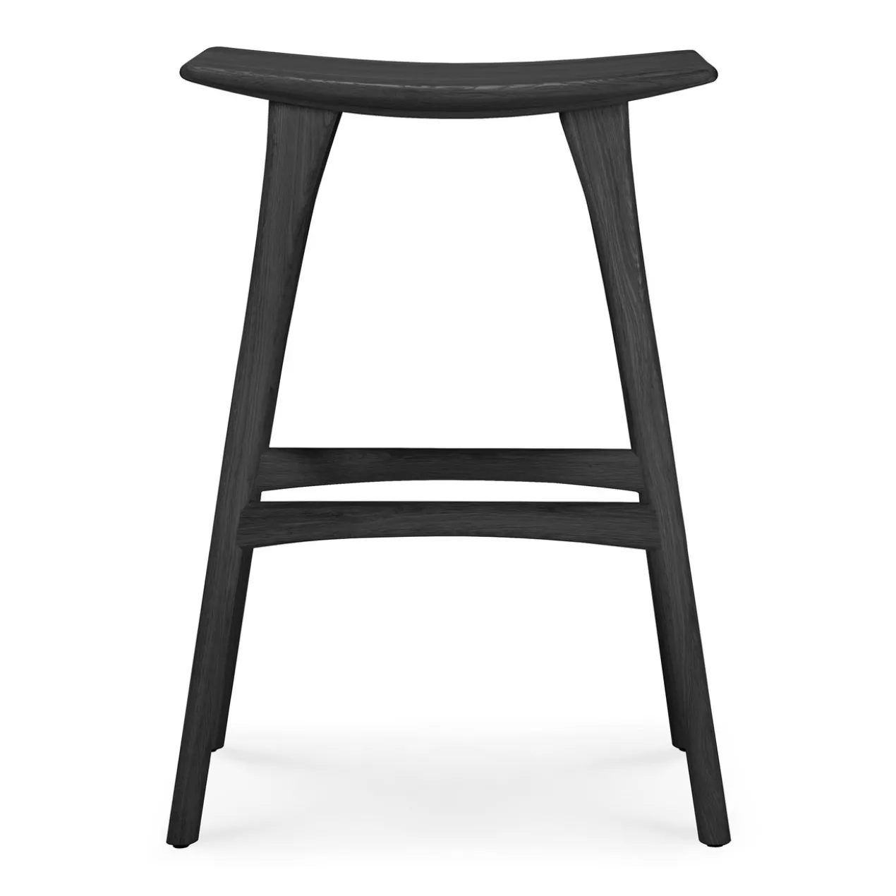 Osso bar kruk 80 - zwart eiken