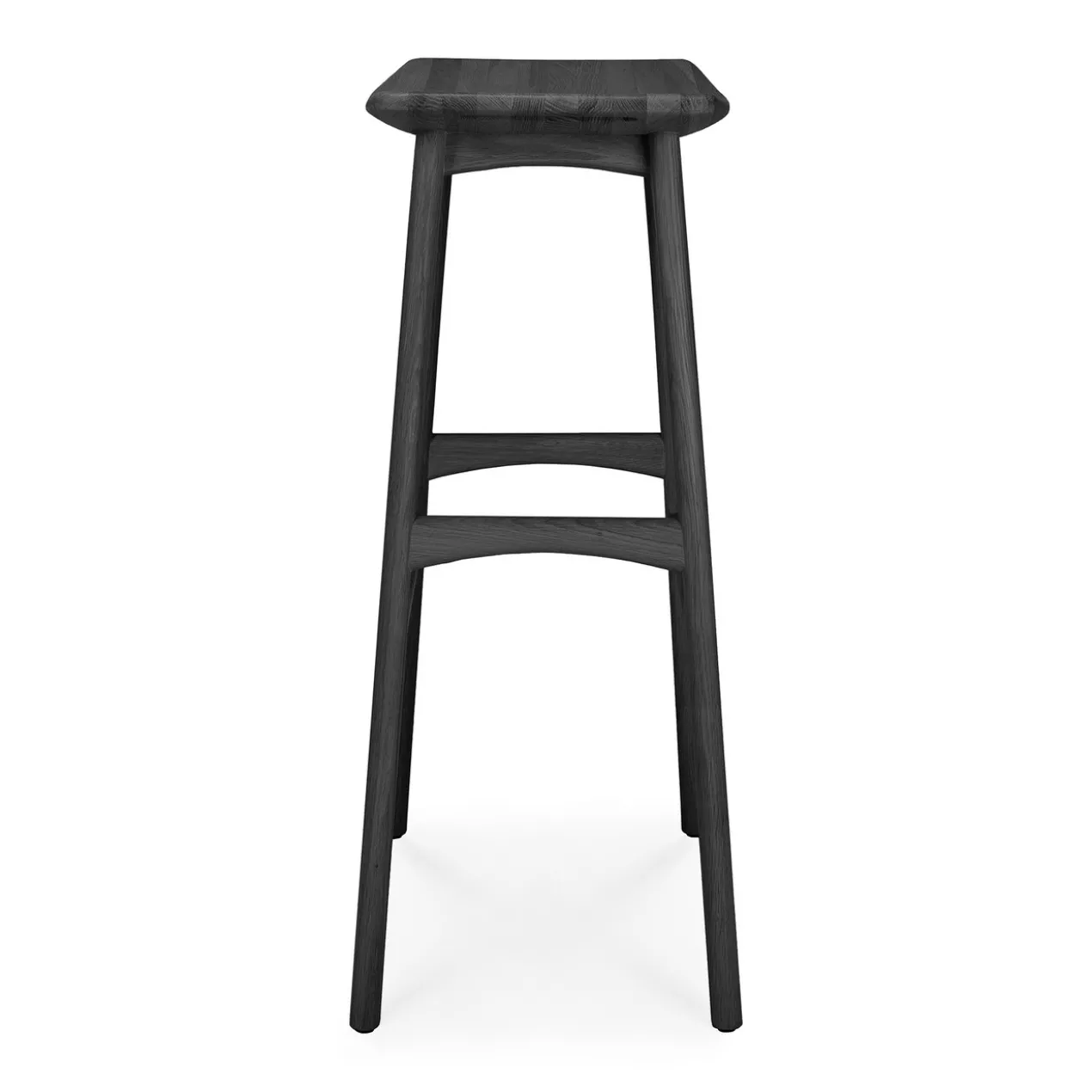 Osso bar kruk 80 - zwart eiken