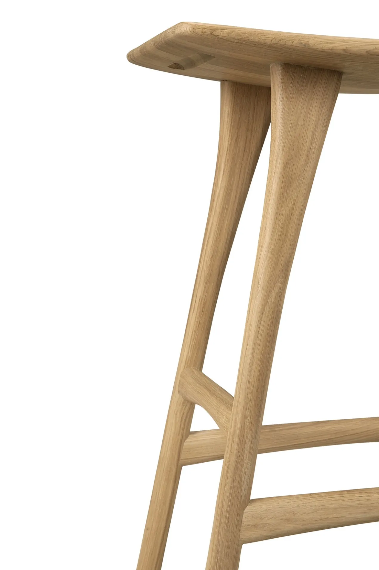 Osso hoge kruk 65 - eiken - geolied