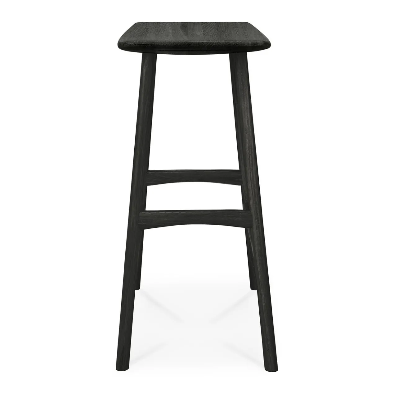 Osso hoge kruk 65 - zwart eiken