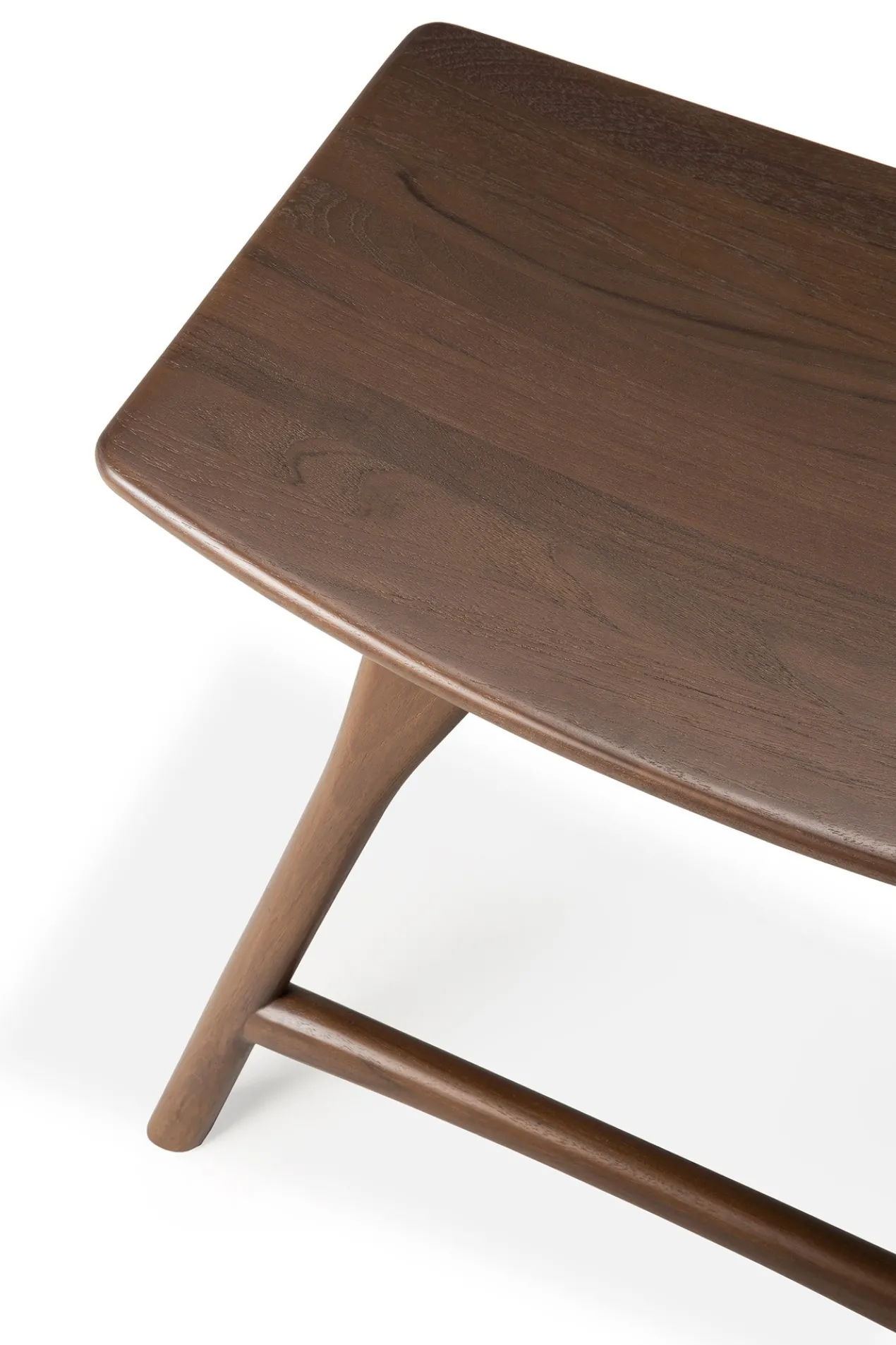 Osso kruk 45 - bruin teak - gelakt