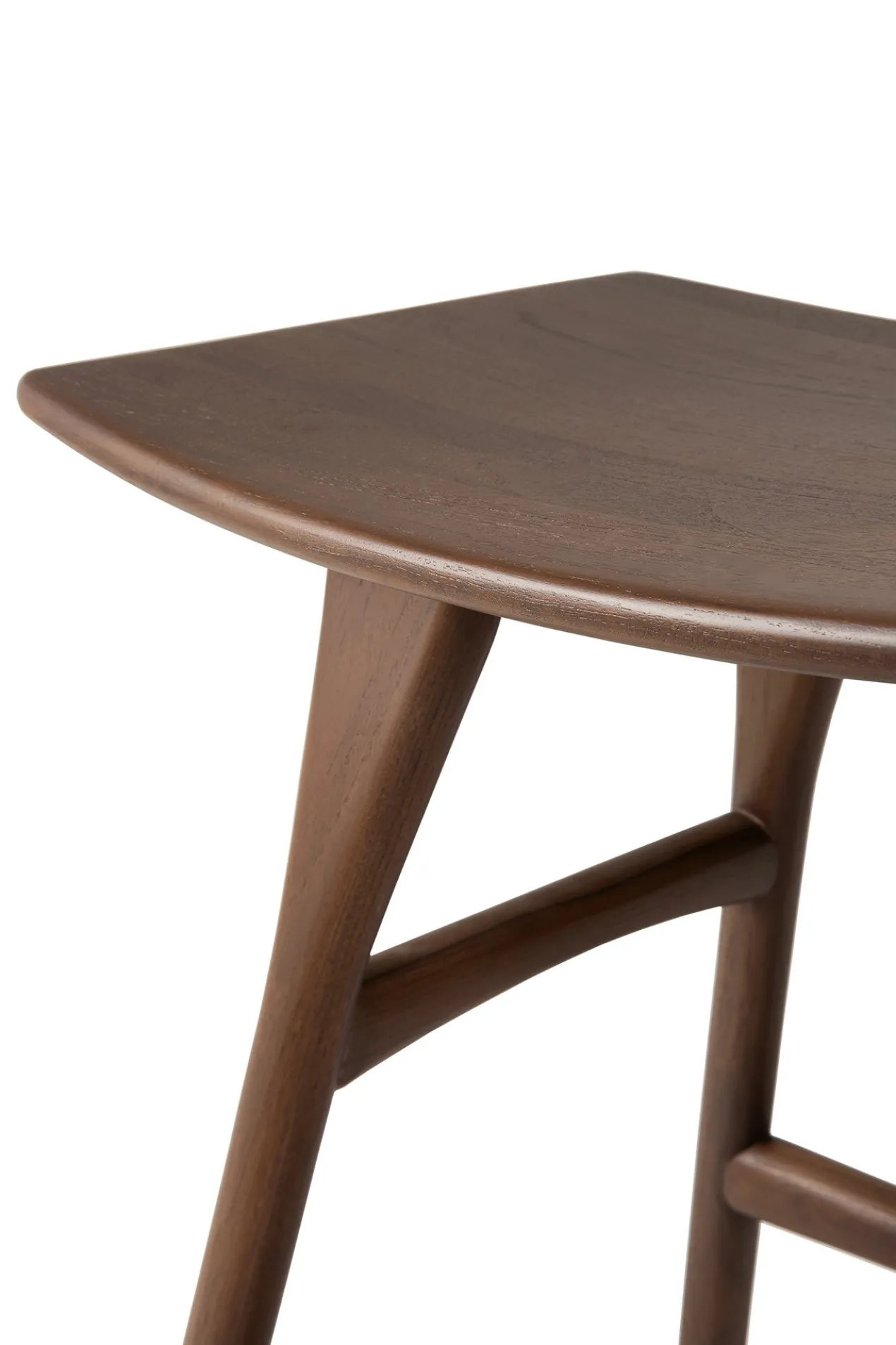 Osso kruk 45 - bruin teak - gelakt