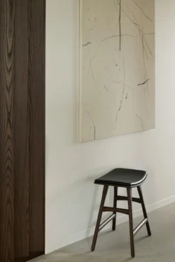 Osso kruk 45 - bruin teak - gelakt