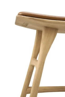 Osso kruk 45 - eiken - cognac leer
