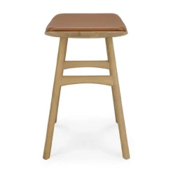 Osso kruk 45 - eiken - cognac leer
