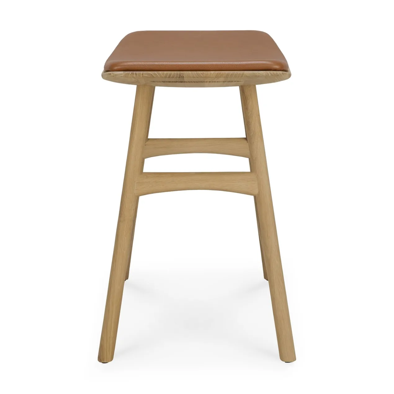 Osso kruk 45 - eiken - cognac leer