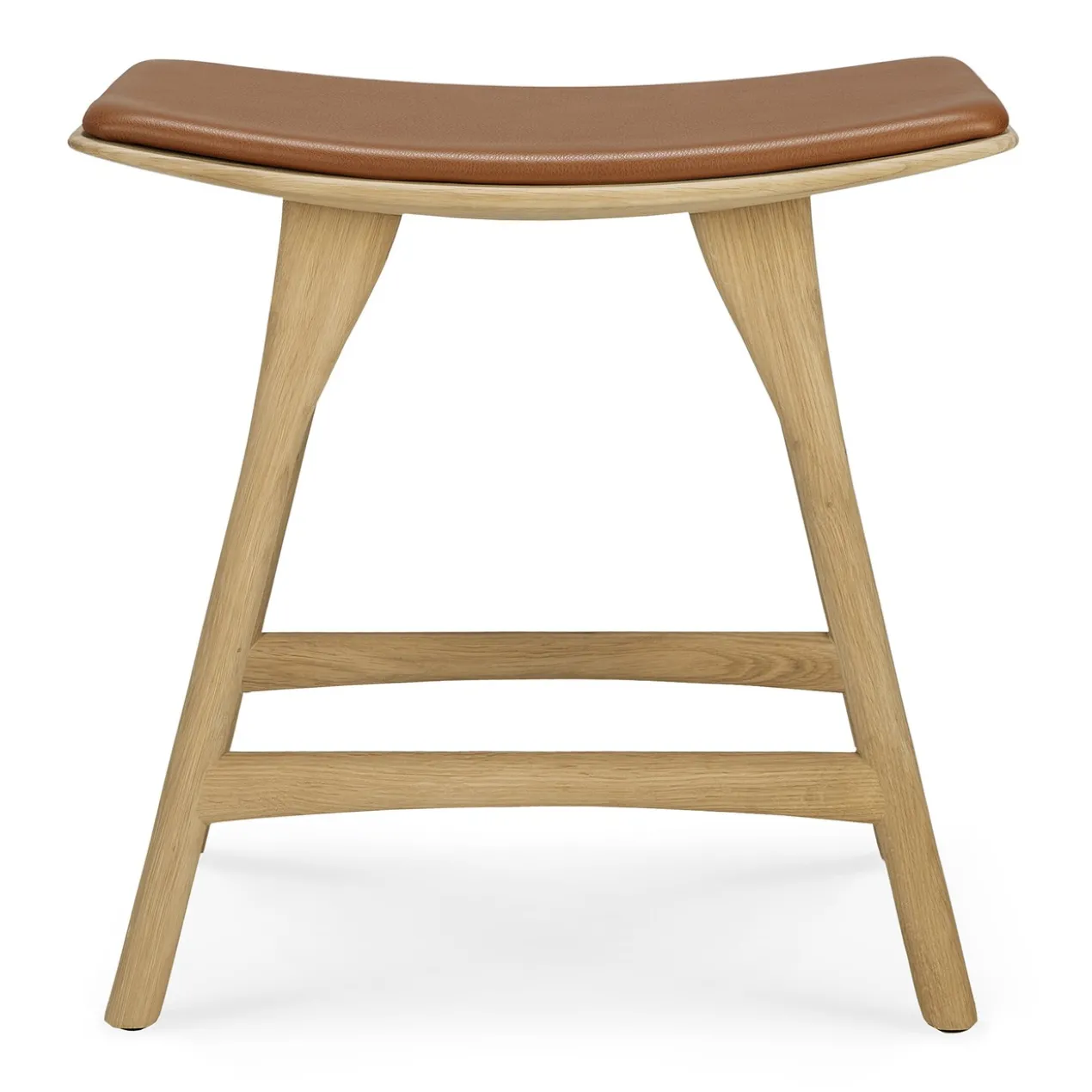 Osso kruk 45 - eiken - cognac leer
