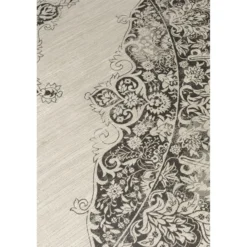 Outdoor carpet coventry round 280 black