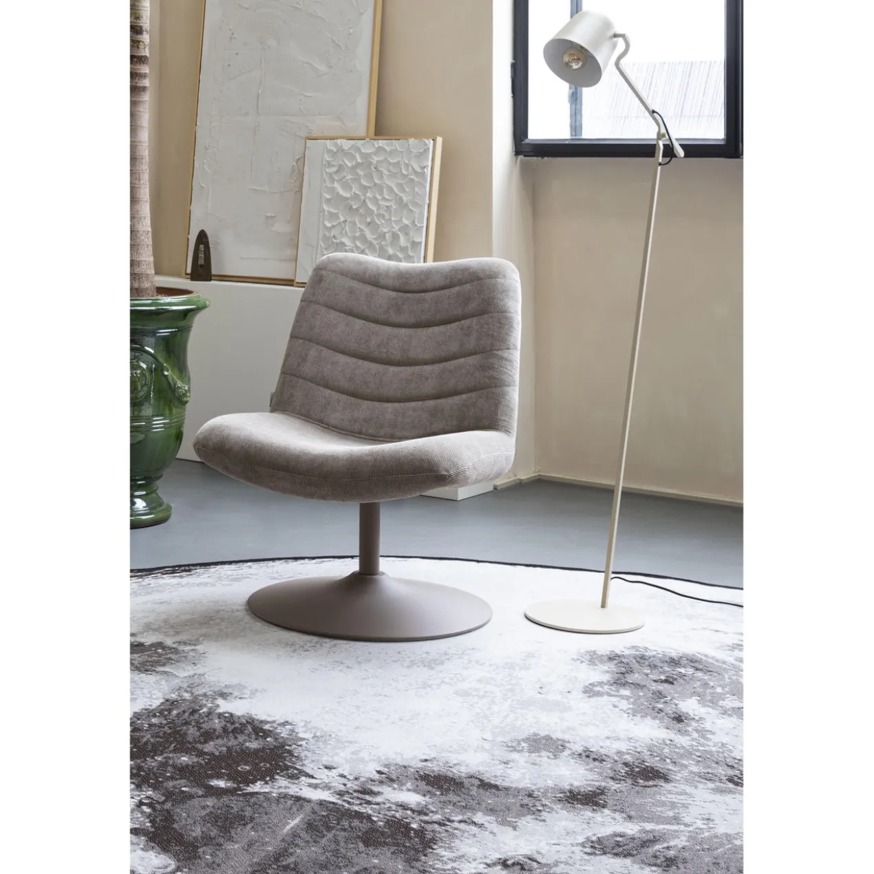 Outdoor carpet moon 280 stone grey
