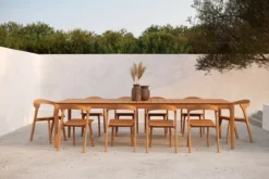 Outdoor - Teak Bok tuintafel Teak Bok tuintafel - uitschuifbaar - 200/300x100