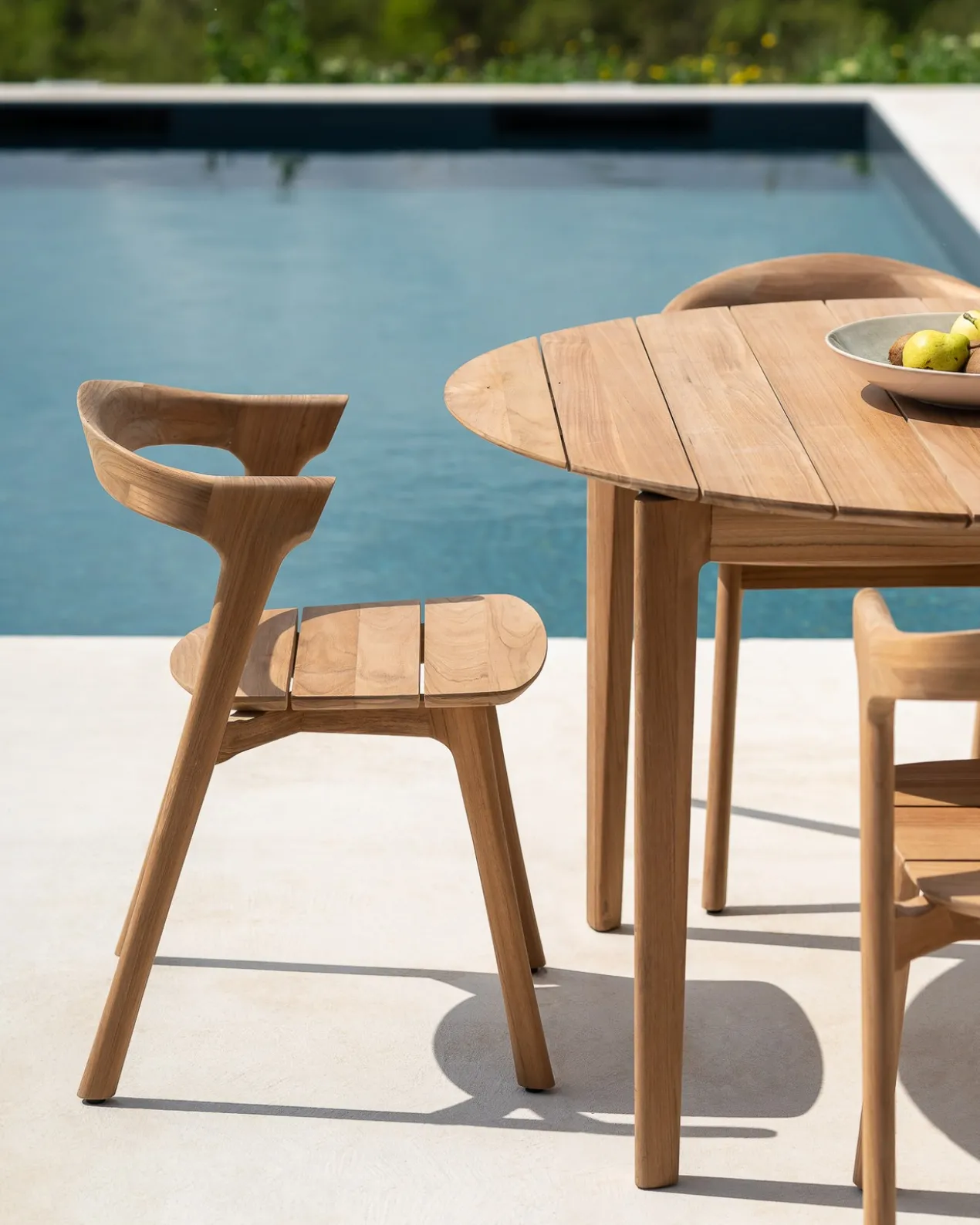Outdoor - Tuintafel teak Bok rond 125