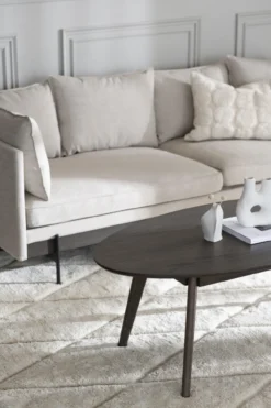 Ovale salontafel Yumi Naturel