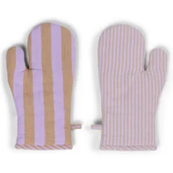Ovenwant Emma lupine brown - set van 2