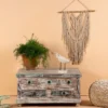 Panipat - Vintage Salontafel met Opbergruimte