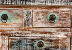 Panipat - Vintage Salontafel met Opbergruimte