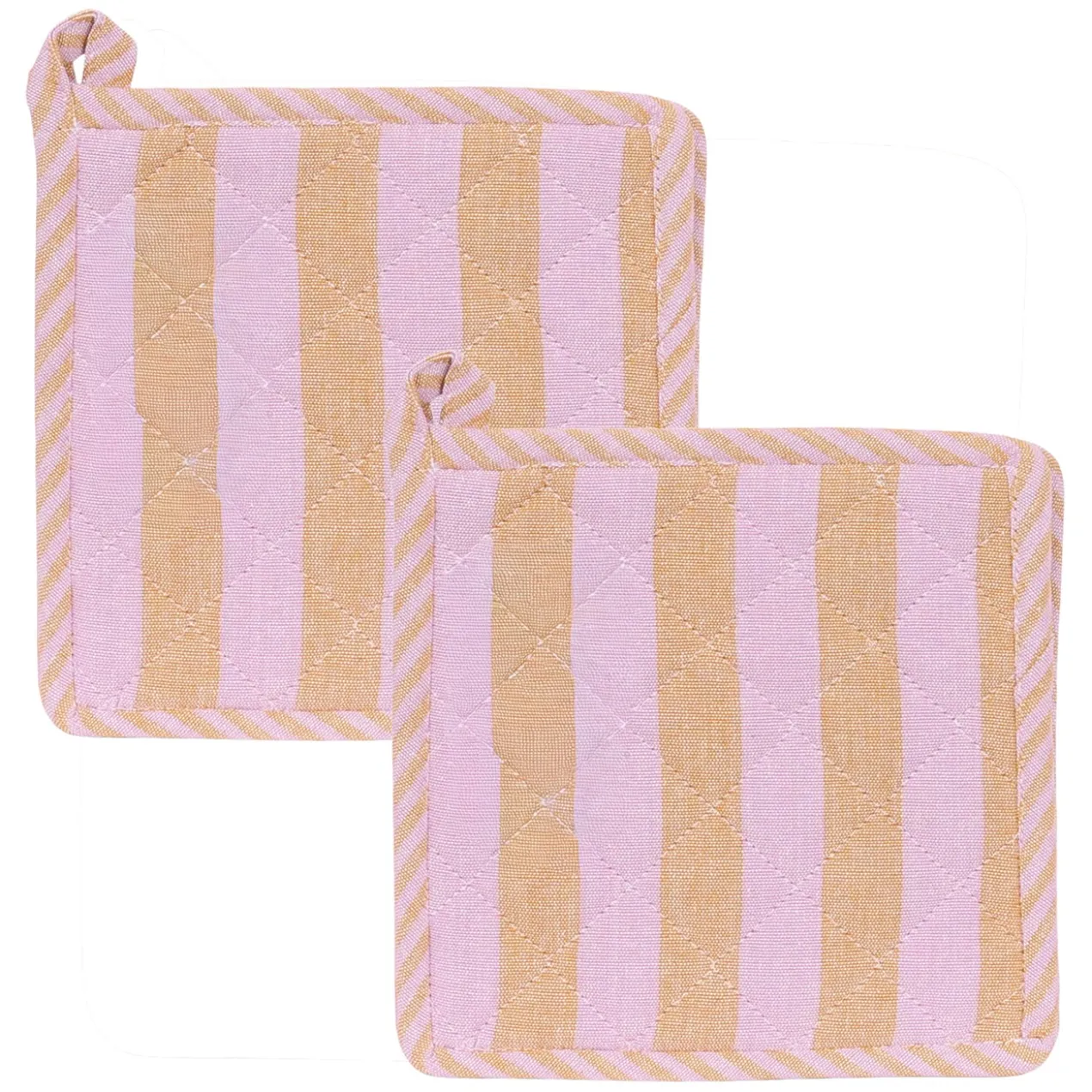 Pannenlap Emma lupine brown - set van 2