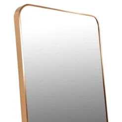 Passpiegel curved 50x150 - brons