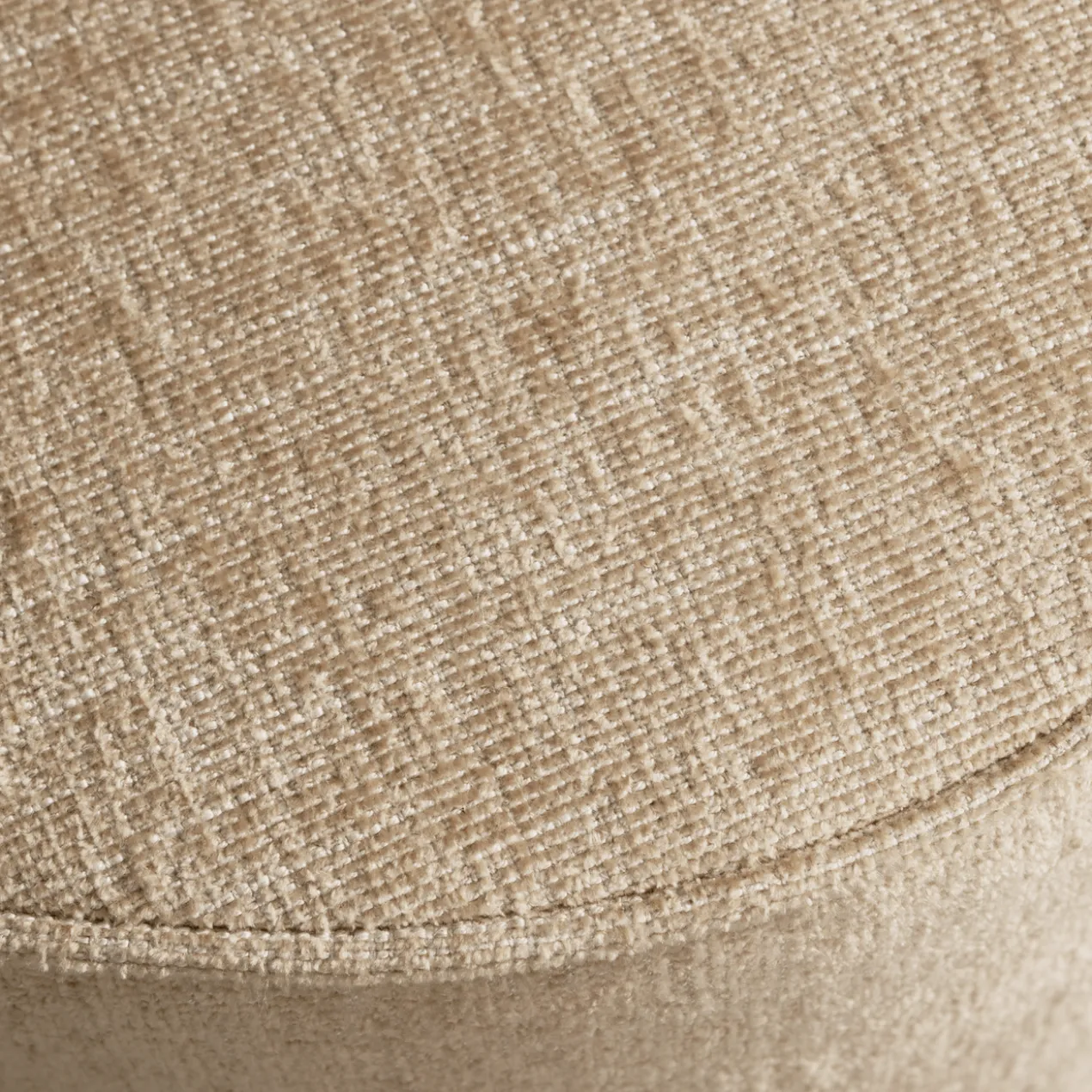 Pearl xl poef naturel melange