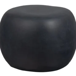 Pebble bijzettafel betonlook antraciet 35xo50