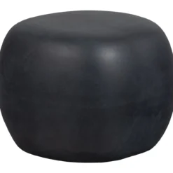 Pebble bijzettafel betonlook antraciet 35xo50