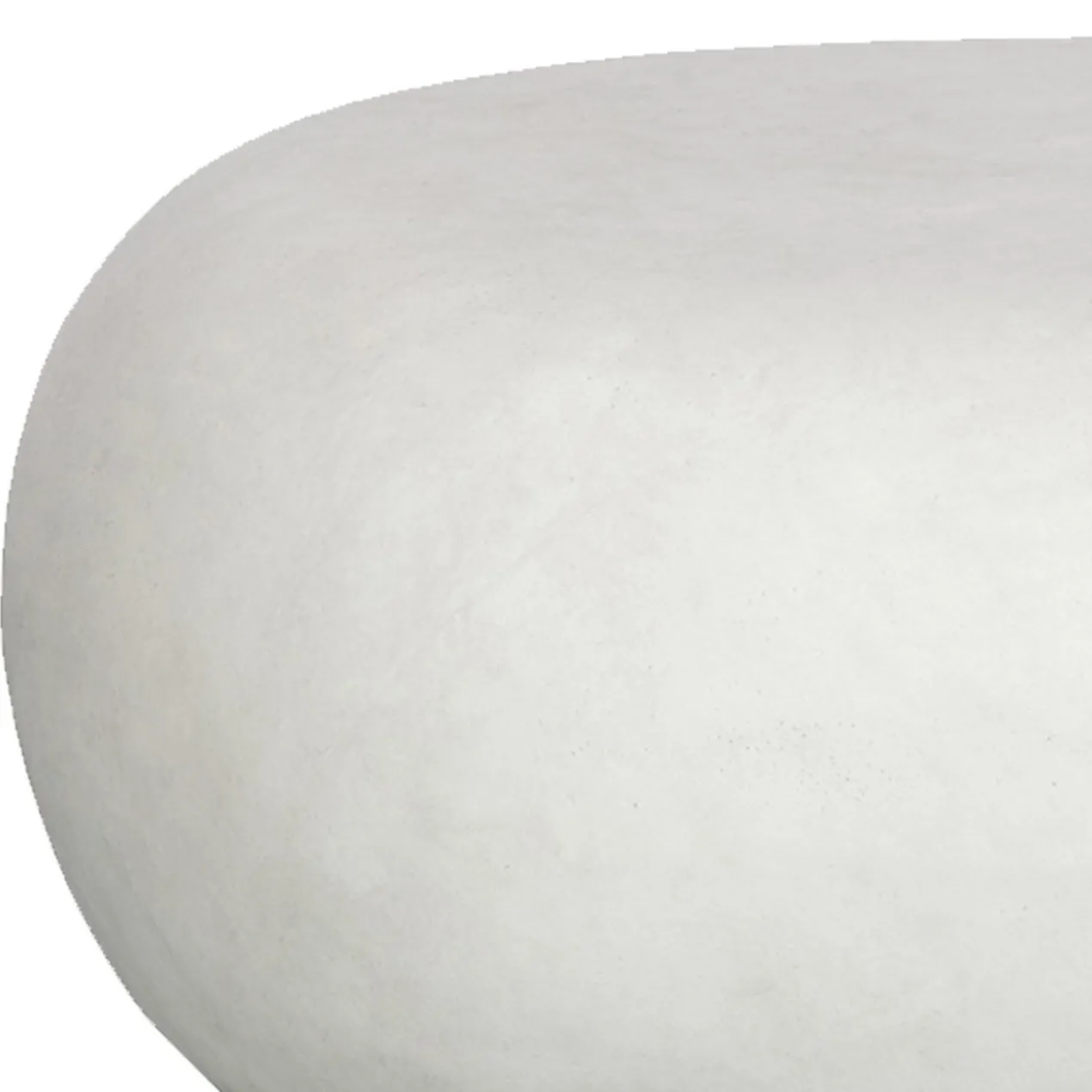 Pebble bijzettafel betonlook wit 31x65x49