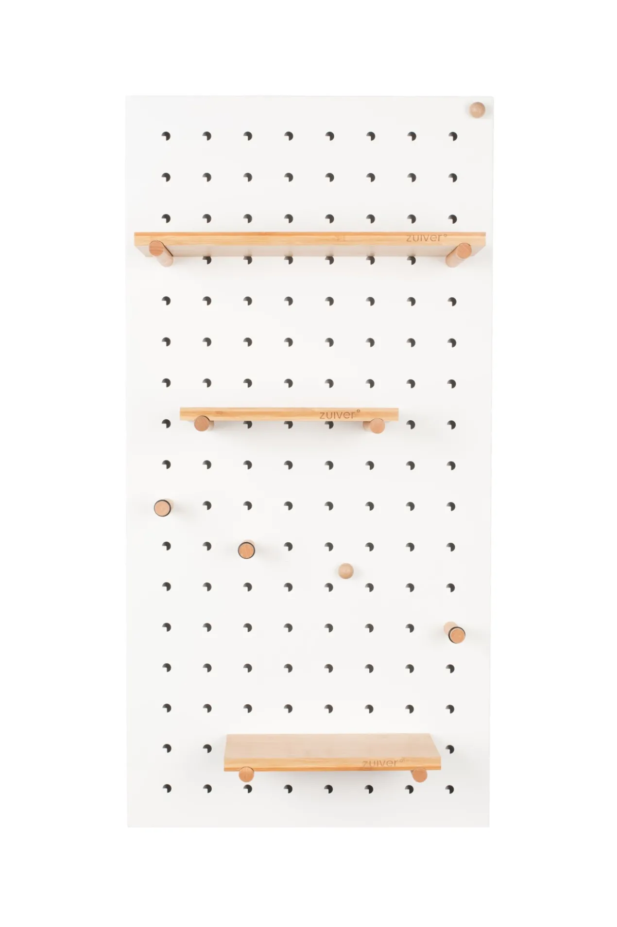 Pegboard bundy white