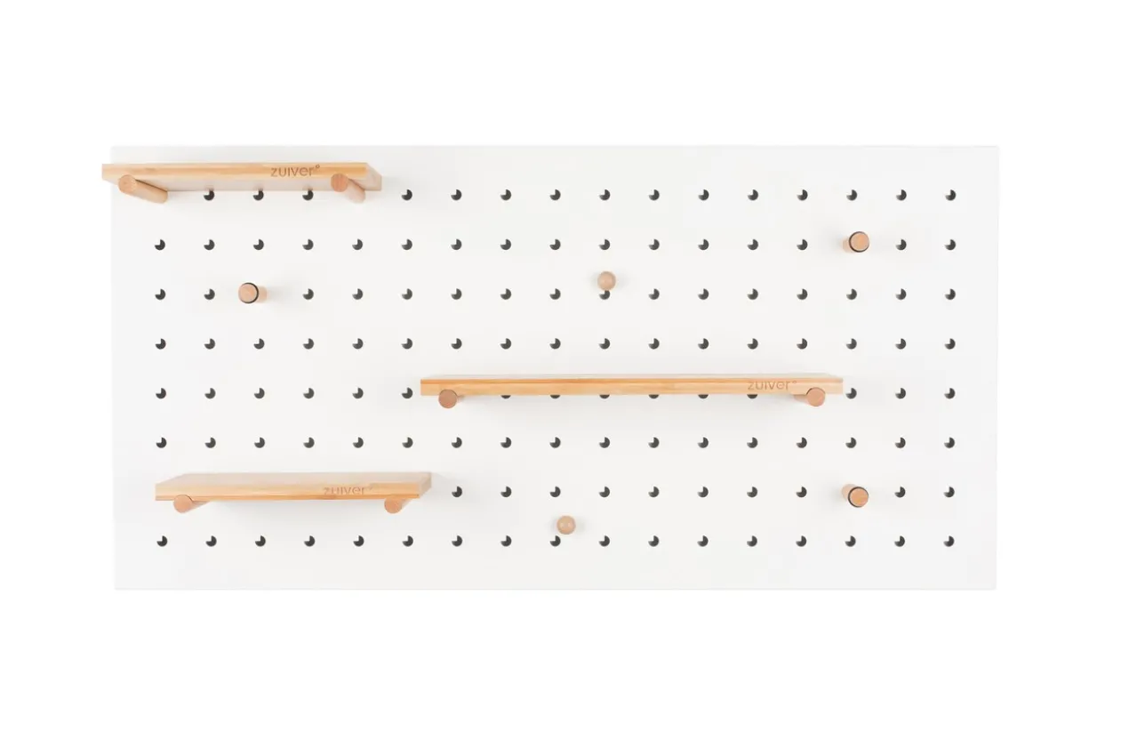 Pegboard bundy white